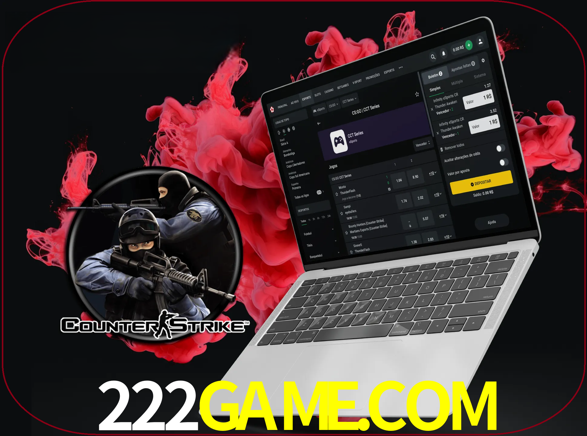 Um grande número de jogos irá agradar aos fãs deste jogo de tiro no sítio Web e na aplicação da empresa 222game.