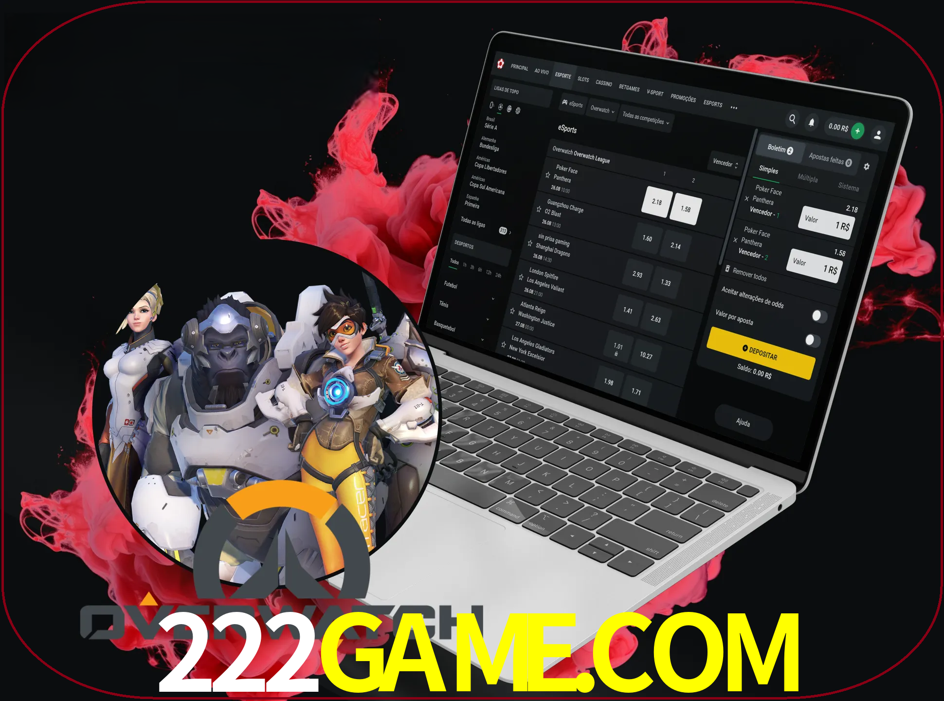 Os fãs deste fantástico jogo apreciarão a abundância de jogos e podem também ganhar dinheiro real apostando no 222game.