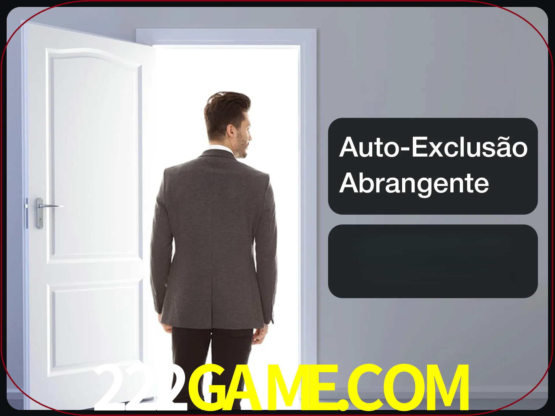 Esqueça o vício do jogo e viva uma nova vida.